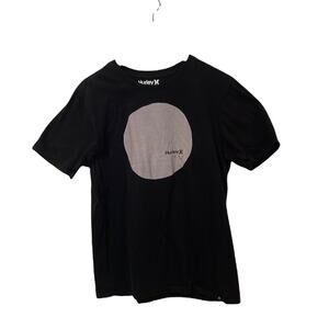 Hurley black tee shirt Medium Preowned